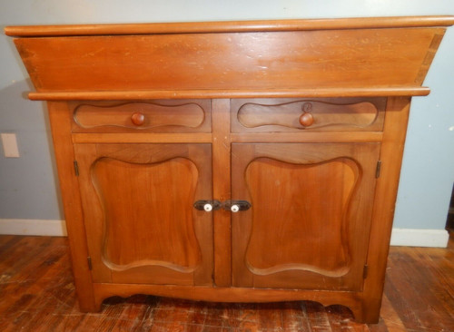 Antique dry sink - sink, cabinet