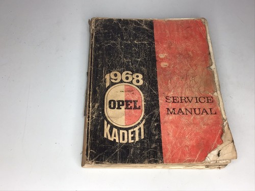 1968 opel kadett service - 1968,