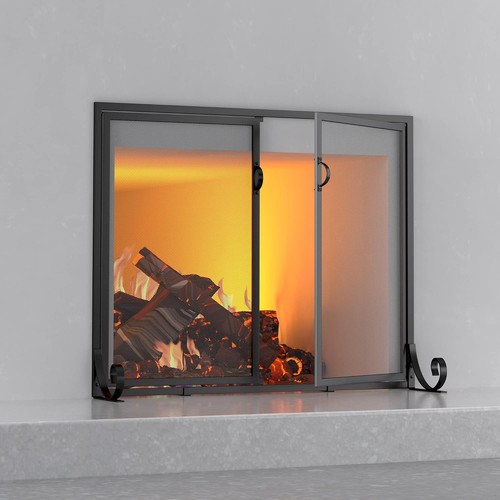 Fire beauty fireplace screen - fire,