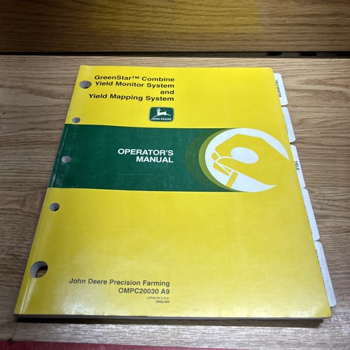 John deere greenstar combine - deere,