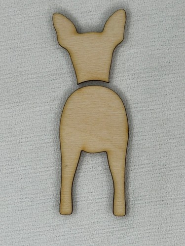Laser cut unfinished - unfinished, miniature
