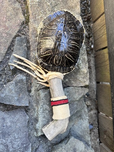 Native american made turtle - american,