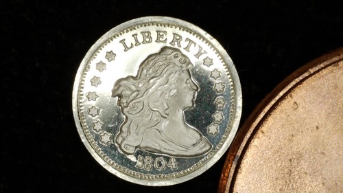 Miniature coin 1804 usa draped - 1804,