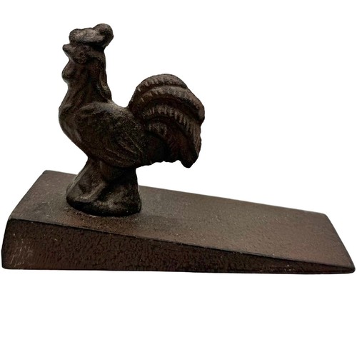 Vintage cast iron rooster - cast,