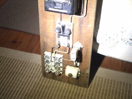 Early antique electric fuse - early,