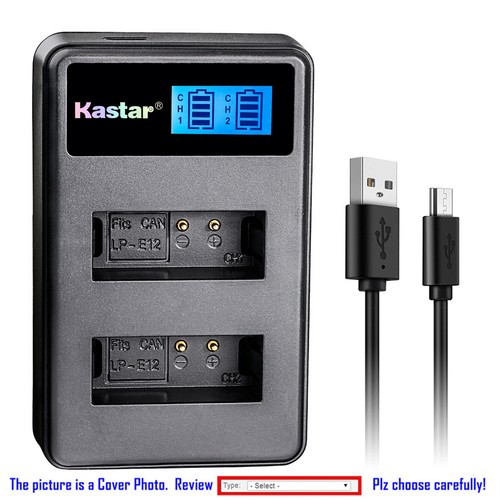 Kastar battery lcd - battery, dual
