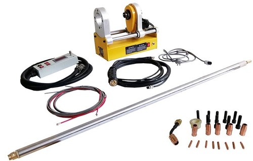 Portable line boring - portable, welder