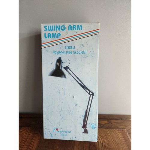 Vintage swing arm - arm, lamp