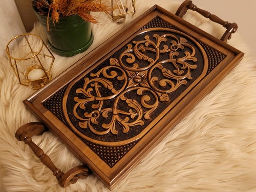 Hand carved walnut wood - walnut,