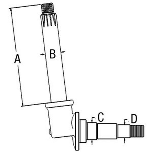 Spindle 161340a fits - spindle,