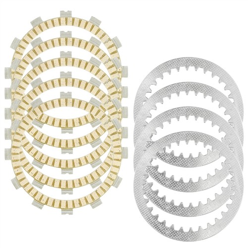 Clutch friction and steel - and,