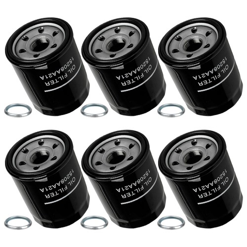 6pcs 15208aa21a oil filter fit - 6pcs,