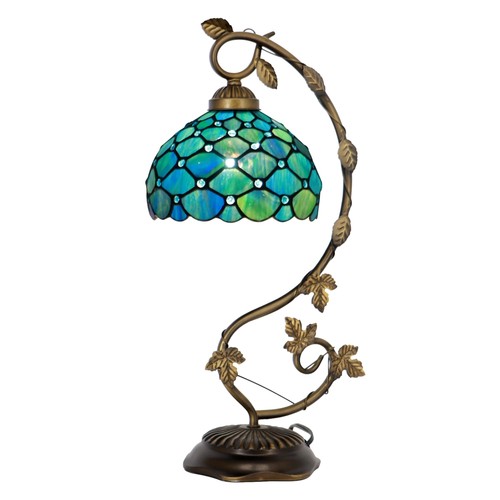 Tiffany table lamp - table, lamp,