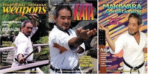 Dvd set okinawan shorin ryu - 3,