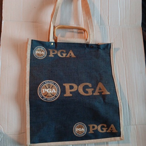Pga golf retro tote bags - golf,