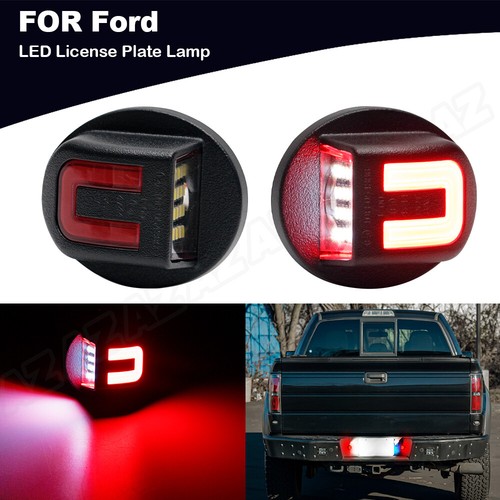 White red smd led license - smd,