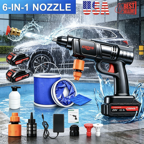 Cordless car washing - cordless,