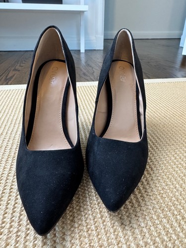 Women black suede - women's,