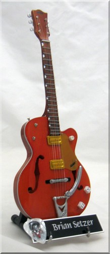 Brian setzer miniature guitar - setzer,