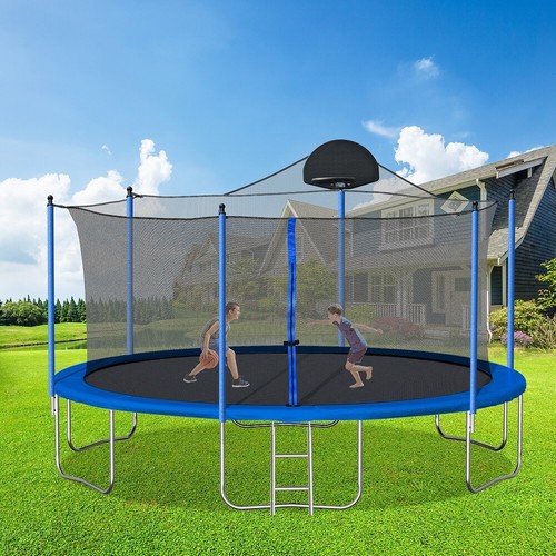 14ft trampoline with safety - 14ft,