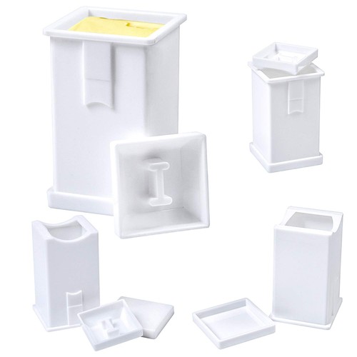 Pack plastic butter - 4-pack,