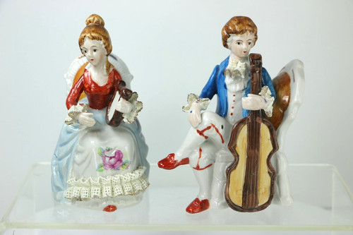 Colonial lace music - lace,