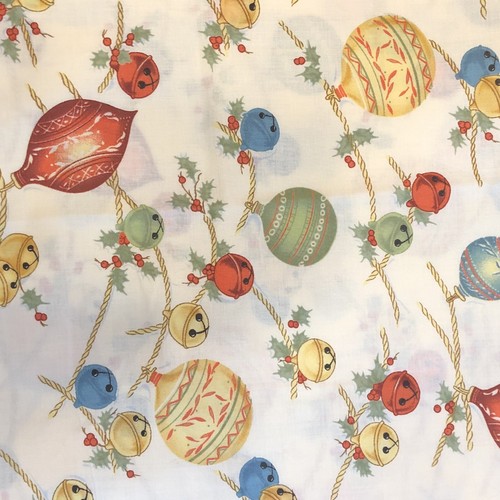 Christmas fabric ornaments - fabric, and