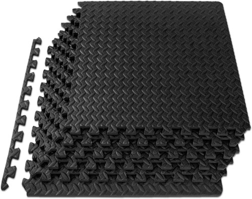 Gym rubber flooring tiles - rubber,