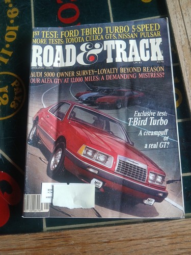 Road and track january 1983 - and,