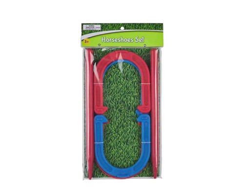 Rubber plastic horseshoe set - plastic,