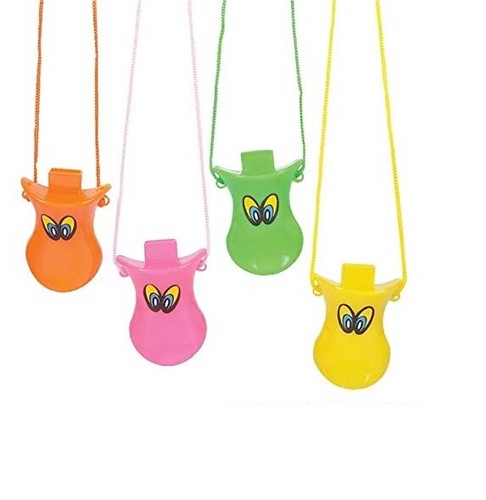 Multicolor duck call whistles - multicolor,