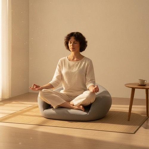 Meditation chair low height - chair, low-height