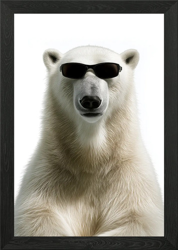 Cool polar bear with - cool,