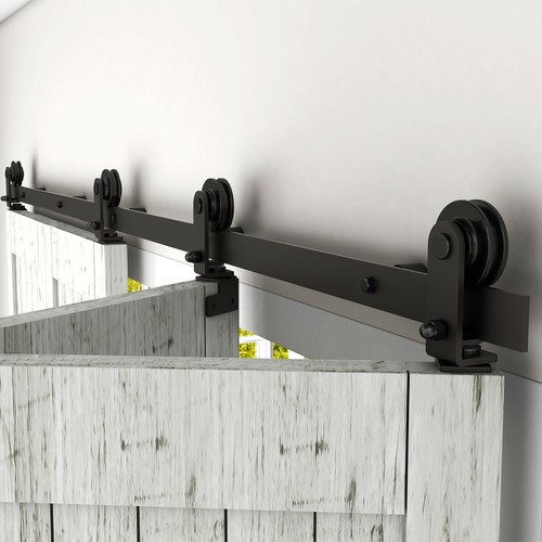 Top mount roller - roller, bifold
