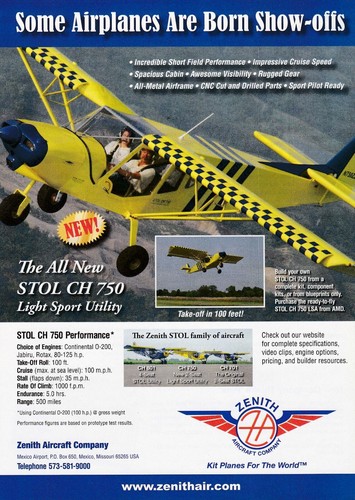 2009 zenith stol 750 - 2009,