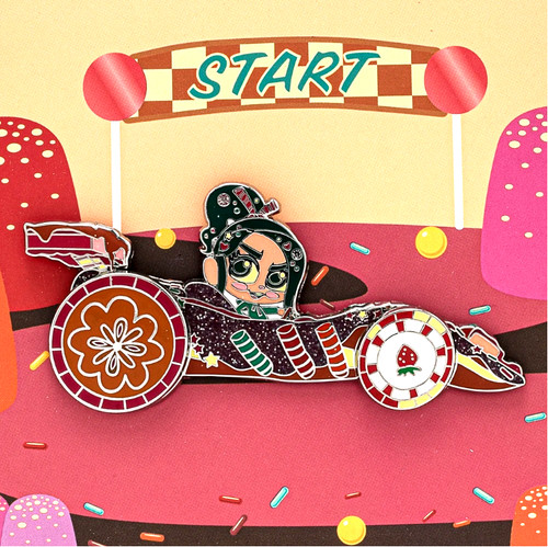 Jumbo vanellope disney pin - jumbo,