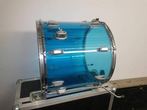 Ludwig blue vistalite - blue, 18