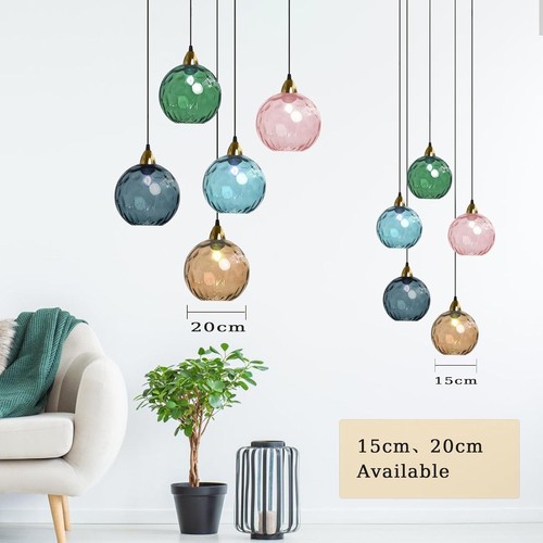 Modern glass pendant light - modern,