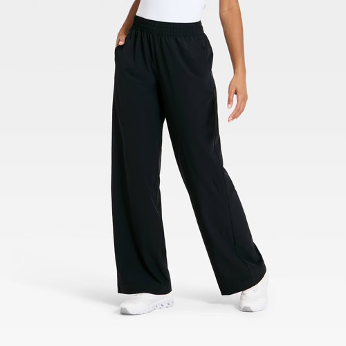 Women mid rise woven travel - women's, mid-rise