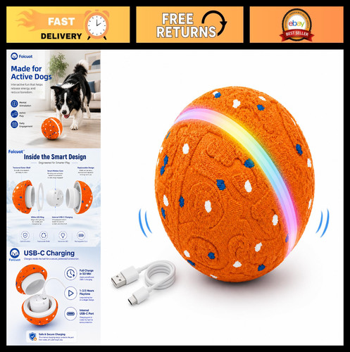 Upgraded interactive dog ball - interactive,