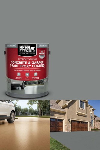 Gal slate gray floor paint - ,