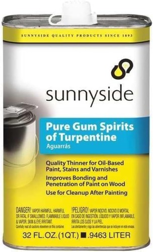 Sunnyside pure gum - pure, turpentine