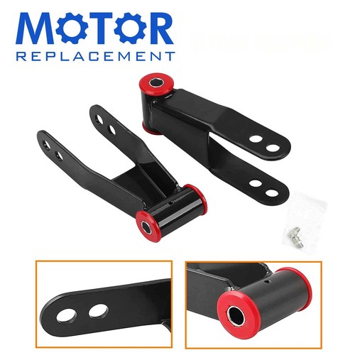 Rear drop lowering shackle - rear,