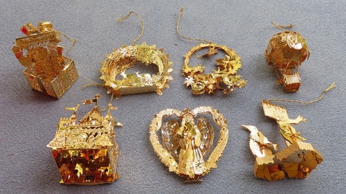 Set danbury mint gold - 7,