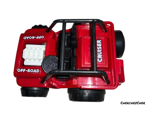 Vintage red toyota land - red,