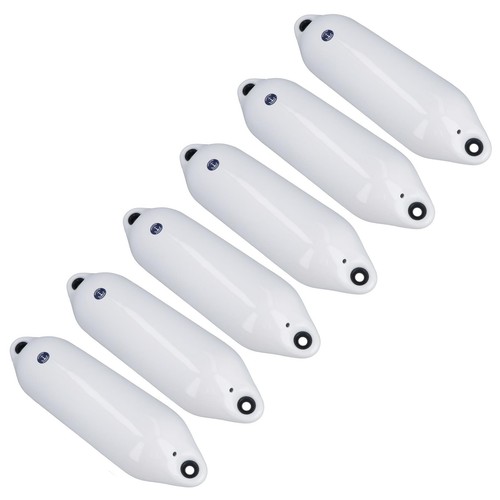 Boat fender white - boat, anchor