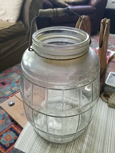Large vintage 5 glass - 13", x