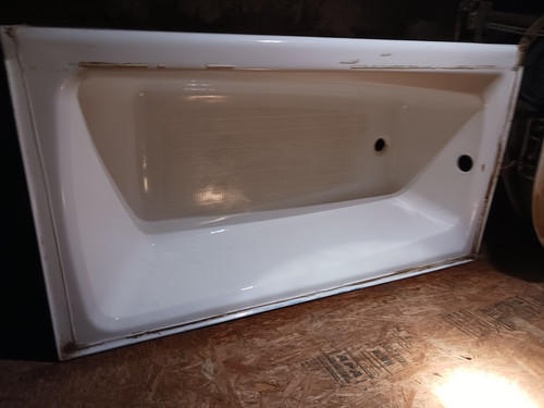 Kohler white cast iron - cast, alcove