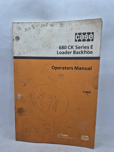 Case 680 series loader - 680, e