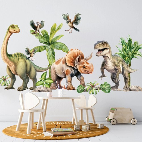 Dinosaur baby jungle - jungle, decal